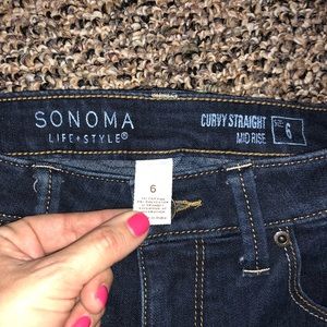 Sonoma Jeans - Worn once denim! Sonoma Jeans - Worn once denim!